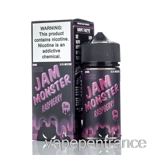 Framboise - Confiture Monstre - 100 Ml 6 Mg Stylo Vape